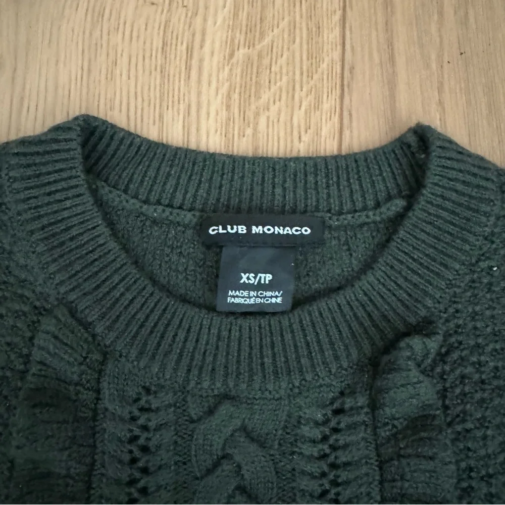 Club Monaco Ruffle Front Sweater - Picture 6 of 6